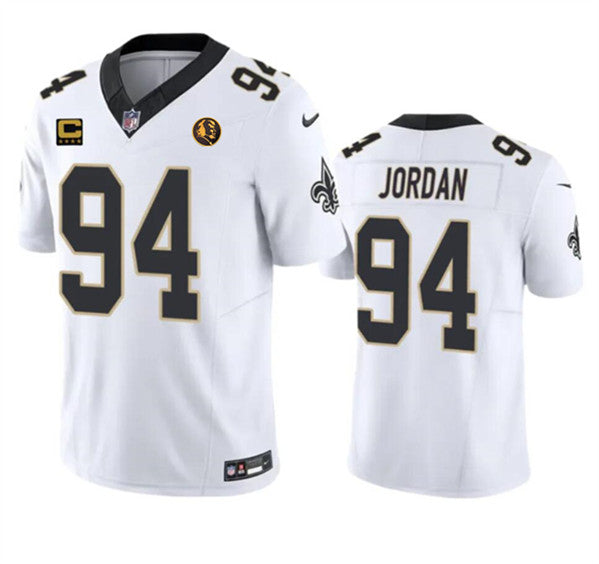 Cameron Jordan New Orleans Saints white FUSE jersey