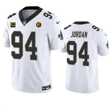 Cameron Jordan New Orleans Saints white FUSE jersey
