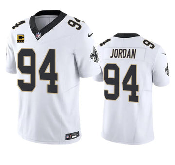Cameron Jordan New Orleans Saints white FUSE jersey