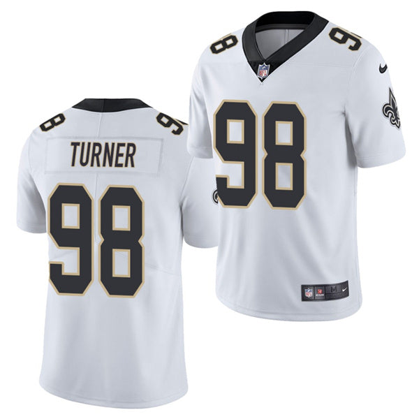 Payton Turner New Orleans Saints white jersey
