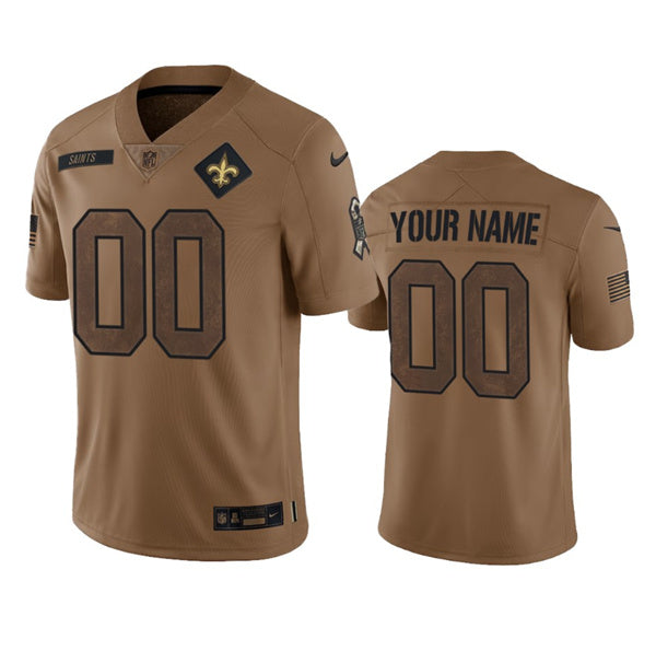 Custom New Orleans Saints brown jersey