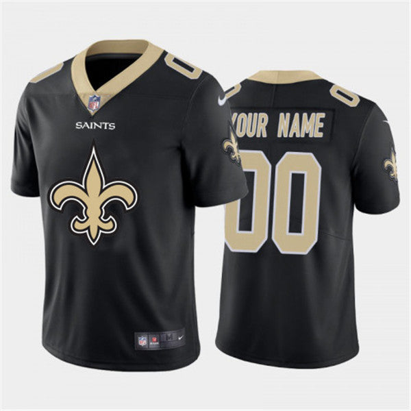 Custom New Orleans Saints black jersey