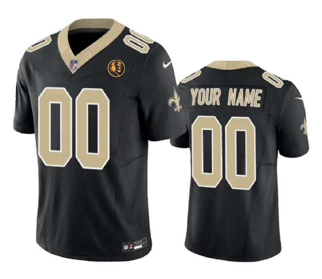 Custom New Orleans Saints black FUSE jersey