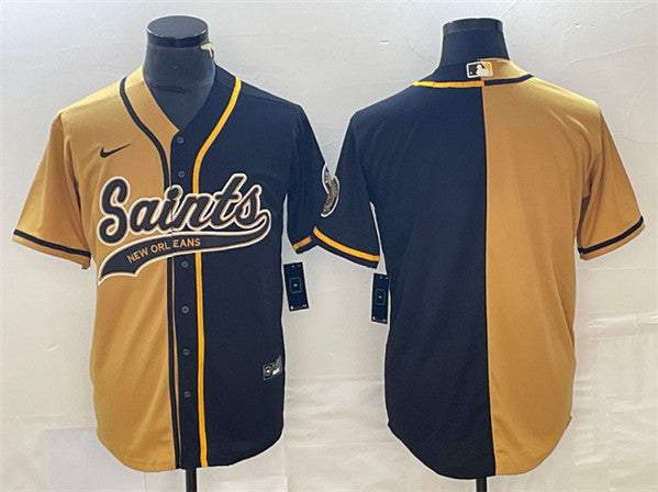 New Orleans Saints black Split jersey
