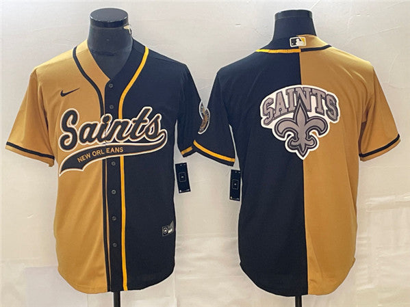 New Orleans Saints black Split jersey