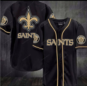 New Orleans Saints black jersey