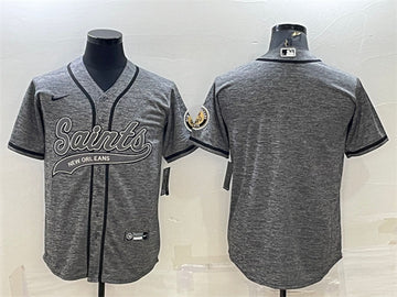 Custom New Orleans Saints gray jersey