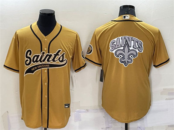 New Orleans Saints gold jersey