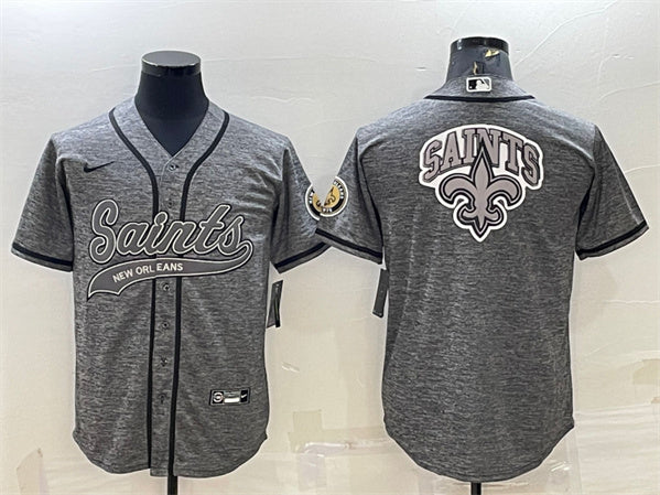 New Orleans Saints gray jersey