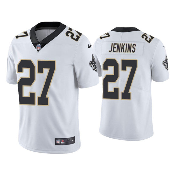 Malcolm Jenkins New Orleans Saints white jersey