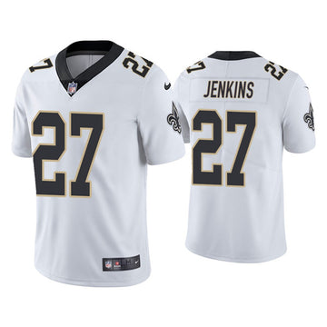 Malcolm Jenkins New Orleans Saints white jersey