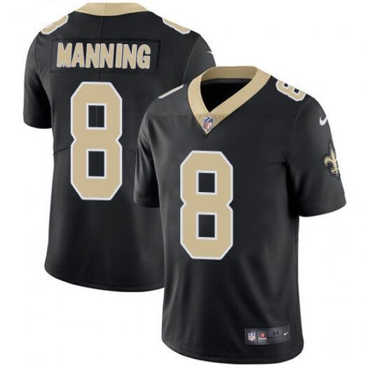 Archie Manning New Orleans Saints black jersey
