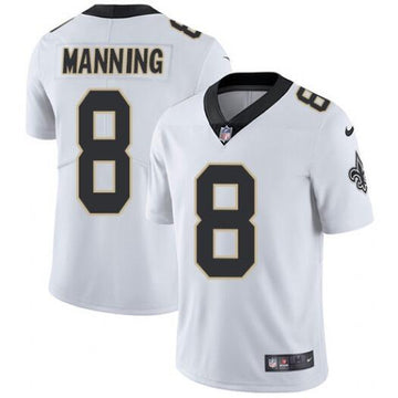 Archie Manning New Orleans Saints white jersey