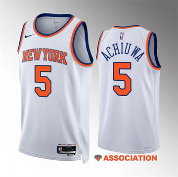 Precious Achiuwa New York Knicks white jersey