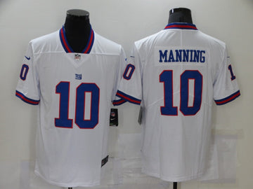 Eli Manning New York Giants white jersey