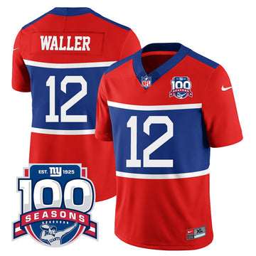Darren Waller Century New York Giants red jersey