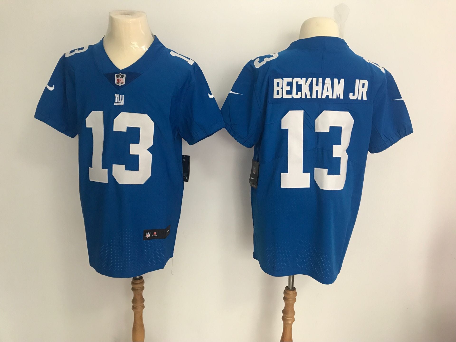 Odell Beckham Jr New York Giants blue Elite jersey