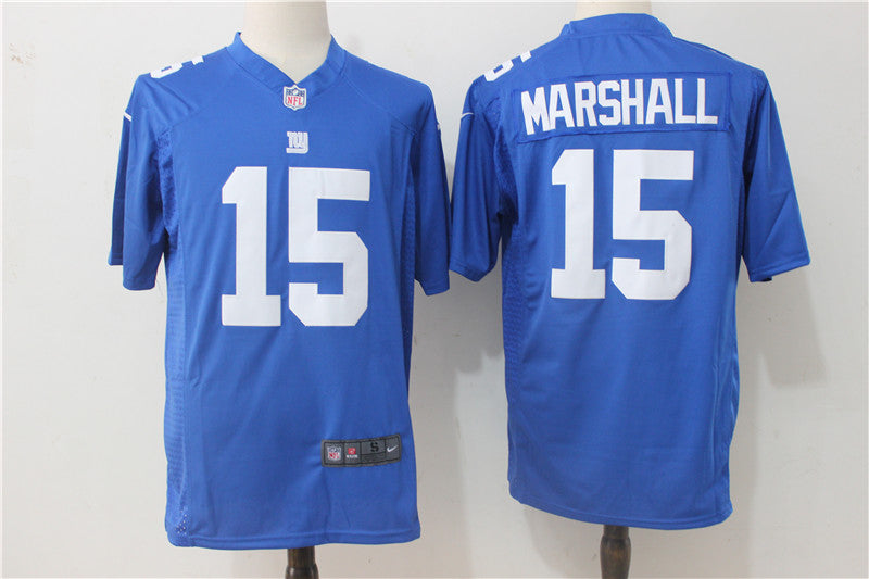 Brandon Marshall New York Giants royal Game jersey