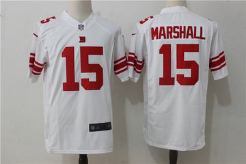 Brandon Marshall New York Giants white Game jersey
