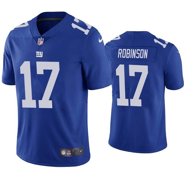 Wan'Dale Robinson New York Giants blue jersey