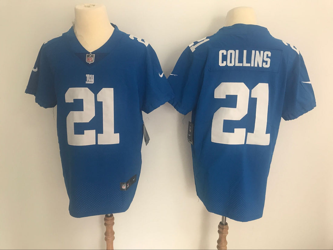Landon Collins New York Giants blue Elite jersey
