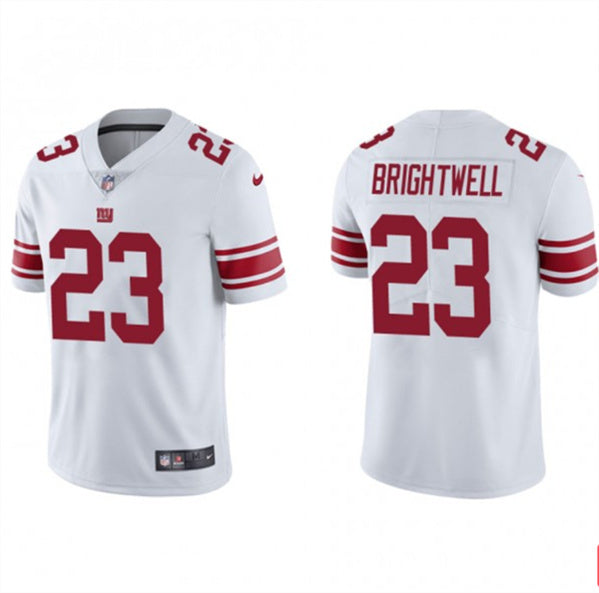 Gary Brightwell New York Giants white jersey