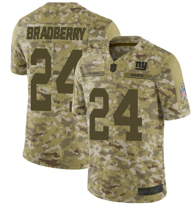 James Bradberry New York Giants camo Salute To Service jersey