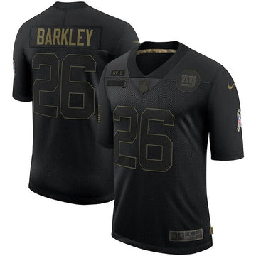 Saquon Barkley New York Giants black Salute To Service jersey