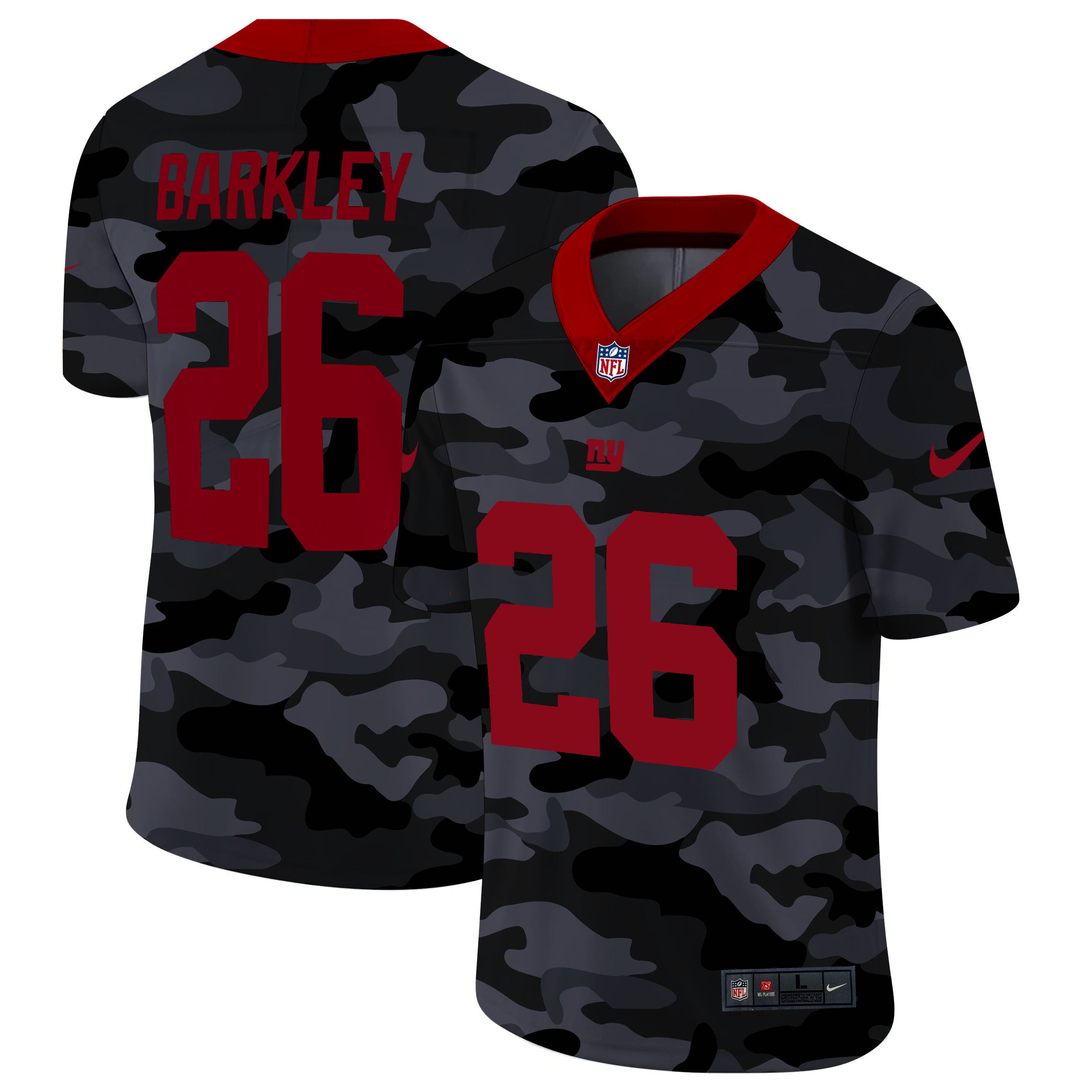 Saquon Barkley New York Giants camo Camo jersey