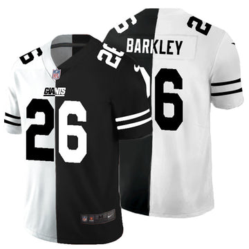 Saquon Barkley New York Giants black Split jersey