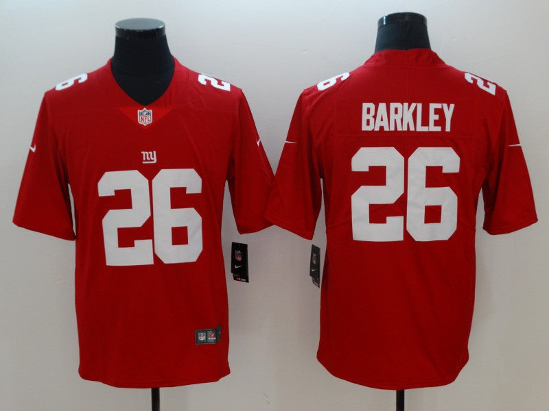 Saquon Barkley New York Giants red jersey