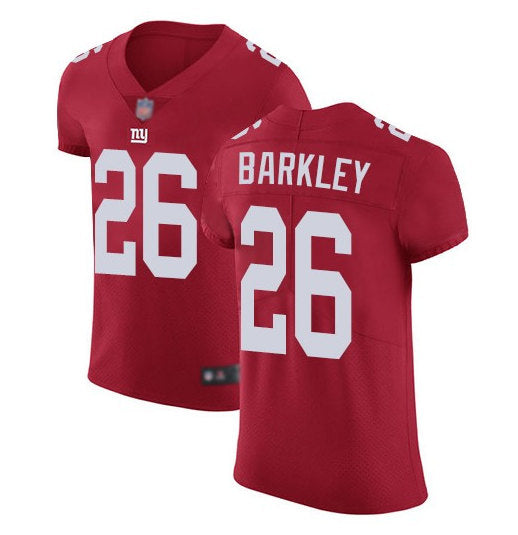 Saquon Barkley New York Giants red Elite jersey