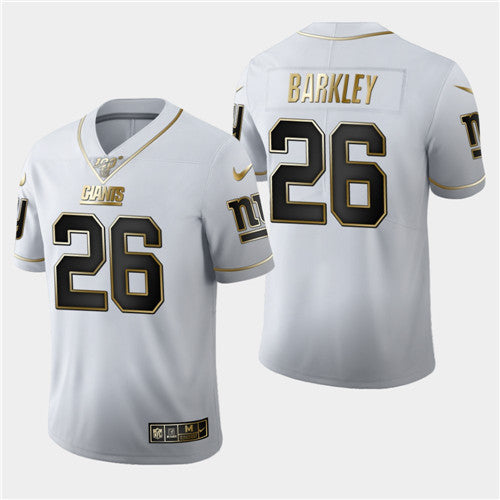 Saquon Barkley New York Giants white jersey