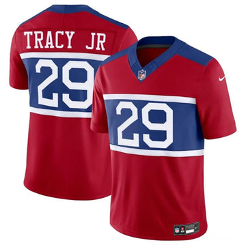 Tyrone Tracy Jr New York Giants red FUSE jersey