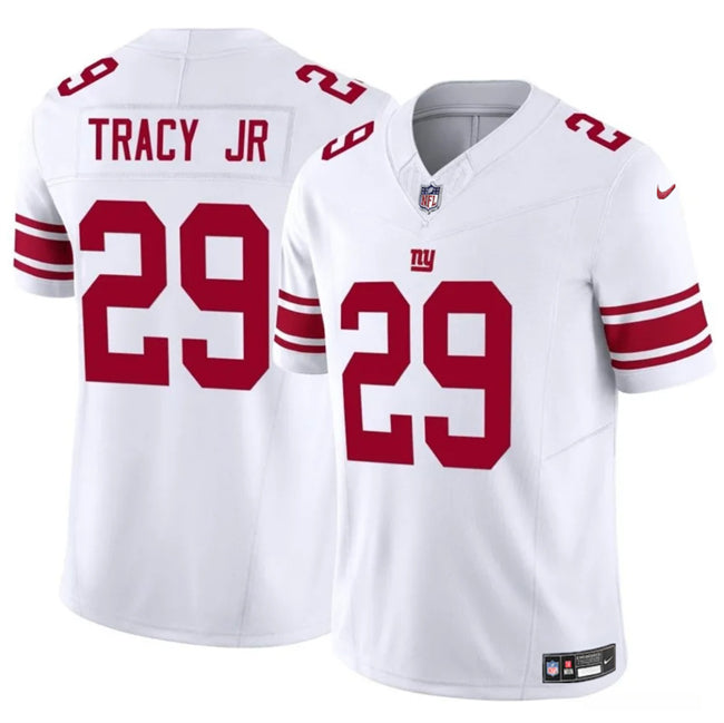 Tyrone Tracy Jr New York Giants white FUSE jersey