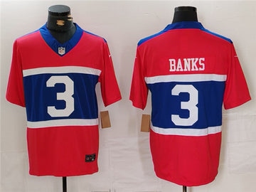 Deonte Banks Century New York Giants red FUSE jersey