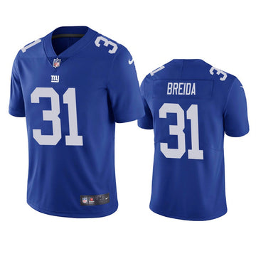 Matt Breida New York Giants blue jersey