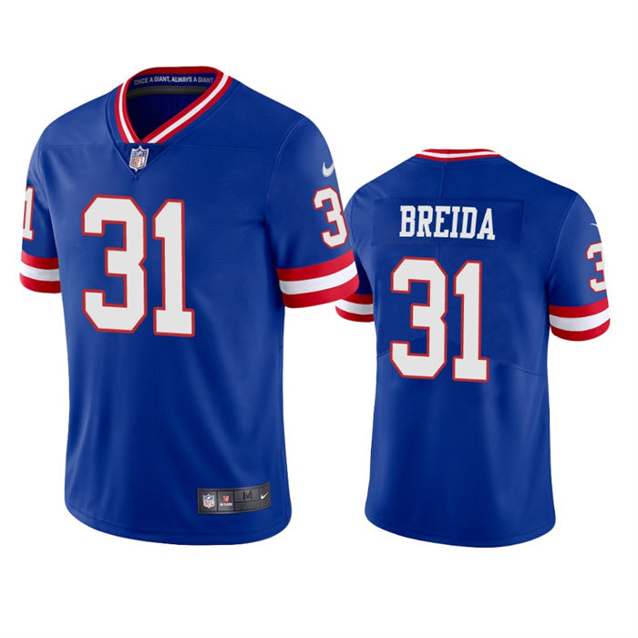 Matt Breida New York Giants royal Classic jersey