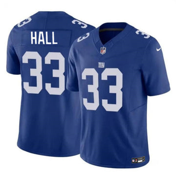 Hassan Hall New York Giants blue FUSE jersey