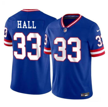 Hassan Hall New York Giants royal FUSE jersey