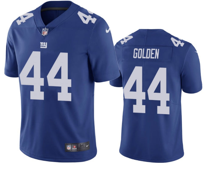 Markus Golden New York Giants blue jersey