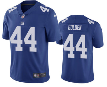 Markus Golden New York Giants blue jersey