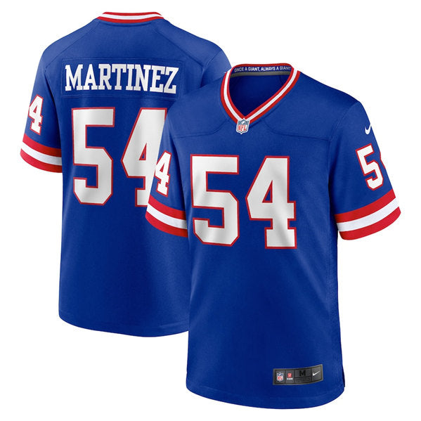 Blake Martinez New York Giants royal Game jersey
