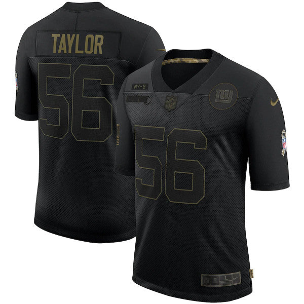 Lawrence Taylor New York Giants black Salute To Service jersey