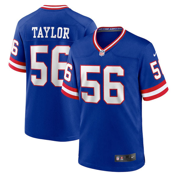 Lawrence Taylor New York Giants royal Game jersey