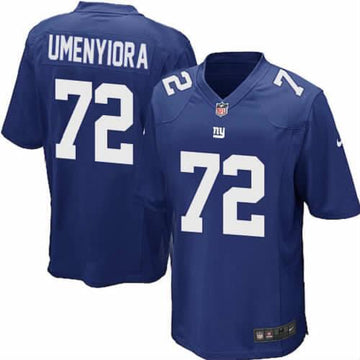 Osi Umenyiora New York Giants blue jersey