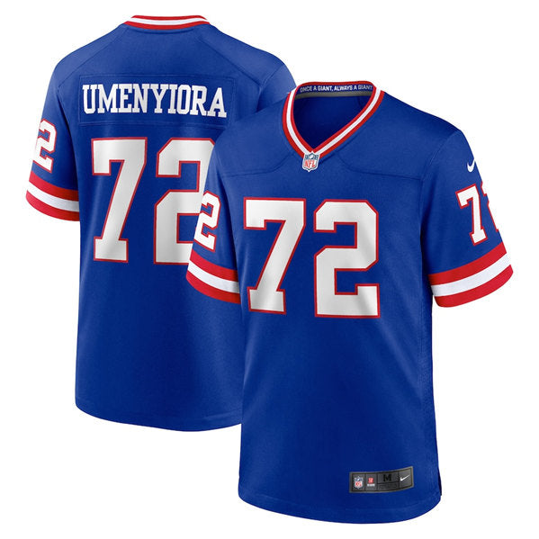 Osi Umenyiora New York Giants royal Game jersey