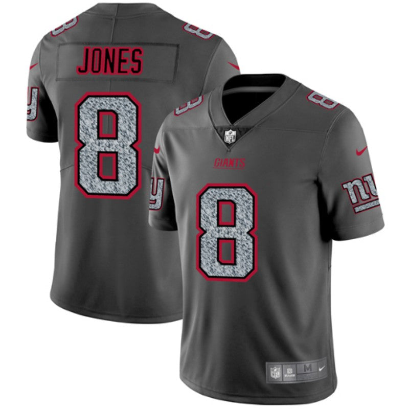 Daniel Jones New York Giants gray Fashion Static jersey
