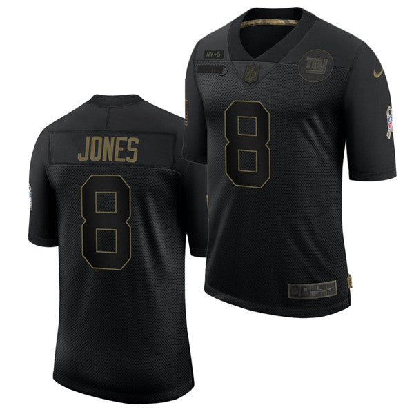 Daniel Jones New York Giants black Salute To Service jersey