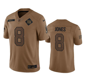 Daniel Jones New York Giants brown Salute To Service jersey